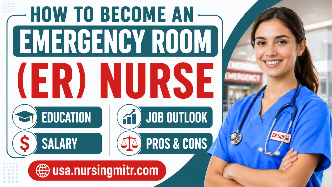 You are currently viewing How to Become an ER Nurse in 2026: Emergency Room Nurse Salary, Education, Skills, and Career Path